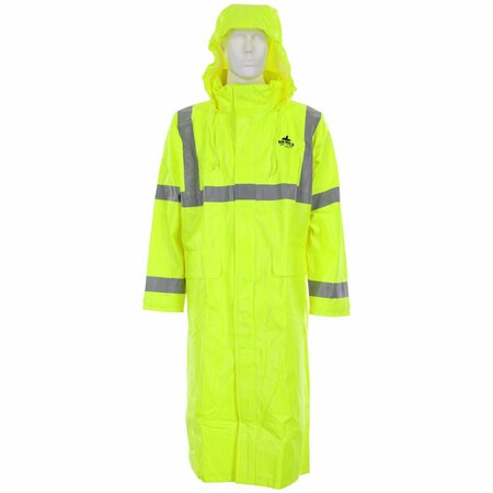 MCR SAFETY FR, Big Jake 2, CAT 2, PVC/Meta-Aramid, Coat X3 BJ238CHX3